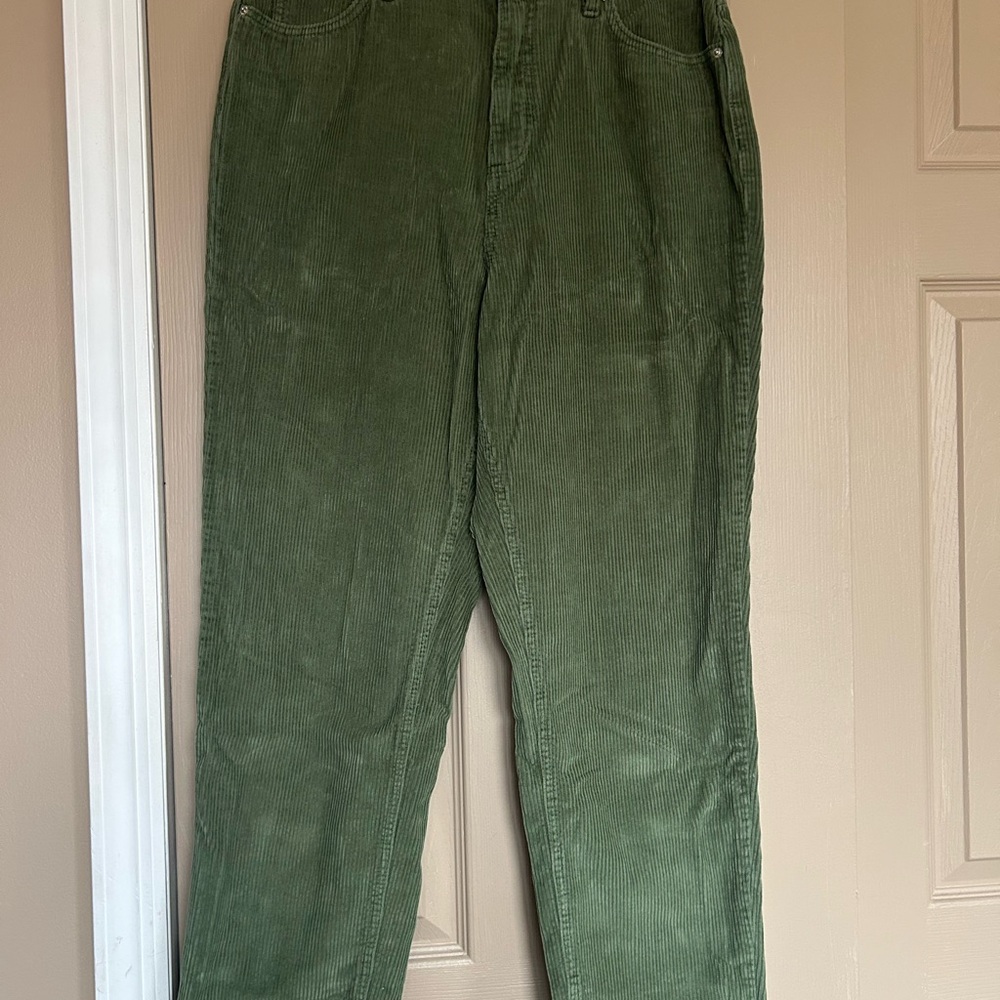 BDG Olive Corduroy Pants for Women